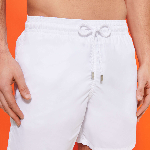 Resim Erkek Solid Moorea Mayo Beyaz