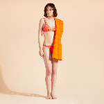 Resim Kadın New Leopard Faithful Bikini Üstü Turuncu