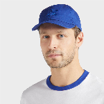 Resim Unisex Solid Capsun Şapka Mavi