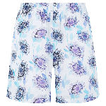 Picture of Kadın Flash Flowers Lourdes Bermuda Mavi