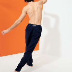 Resim Erkek Pacha Keten Pantolon Lacivert