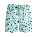 Resim Erkek Micro Ronde Des Tortues Moorise Mayo Mavi