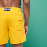 Resim Erkek Solid Moorea Mayo Sarı