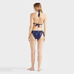 Resim Kadın Relief Sparkling Flamme Bikini Altı Lacivert