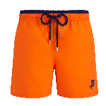 Resim Erkek Solid Bicolore Moka Mayo Turuncu