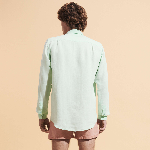 Resim Erkek Caroubis Gömlek Yeşil