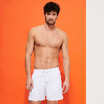 Resim Erkek Solid Moorea Mayo Beyaz