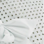 Resim Kadın Strass Flecha Bikini Üstü Beyaz