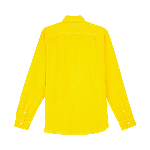 Resim Erkek Caroubis Keten Gömlek Sarı