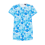 Resim Kız Çocuk Tahiti Flowers Goyave Elbise Beyaz