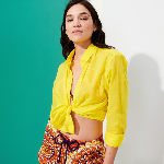 Resim Unisex Caracal Gömlek Sarı