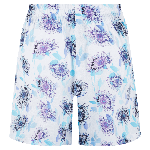 Picture of Kadın Flash Flowers Lourdes Bermuda Mavi