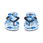 Resim Kadın Tahiti Flowers Coppa Terlik Beyaz