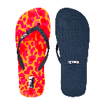 Resim Kadın New Leopard Coppa Terlik Turuncu