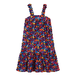 Resim Kız Çocuk Noumea Sea Shells Gazelle Elbise Lacivert