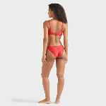 Resim Kadın Flower Power Flamme Bikini Altı Kırmızı