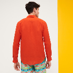 Resim Erkek Caroubis Gömlek Kırmızı