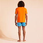 Resim Erkek Titan Tişört Turuncu