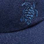 Resim Çocuk Solid Capson Şapka Lacivert