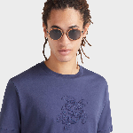 Resim Erkek Portisol Tişört Lacivert