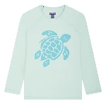 Resim Erkek Çocuk  Glassy-Y UV Korumalı Tişört Mavi