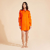 Resim Kadın  Keten Fragance Keten Plaj Giyim Turuncu