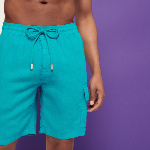 Resim Erkek Baie Bermuda Mavi