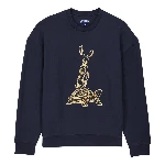 Resim Erkek the Year of The Rabbit Sweet Sweatshirt Lacivert