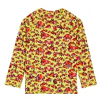 Resim Erkek Çocuk Hermit Crabs Glassy-Y UV Korumalı Tişört Sarı