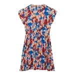 Resim Kız Çocuk Flowers in the Sky Gannie Plaj Giyim Mavi